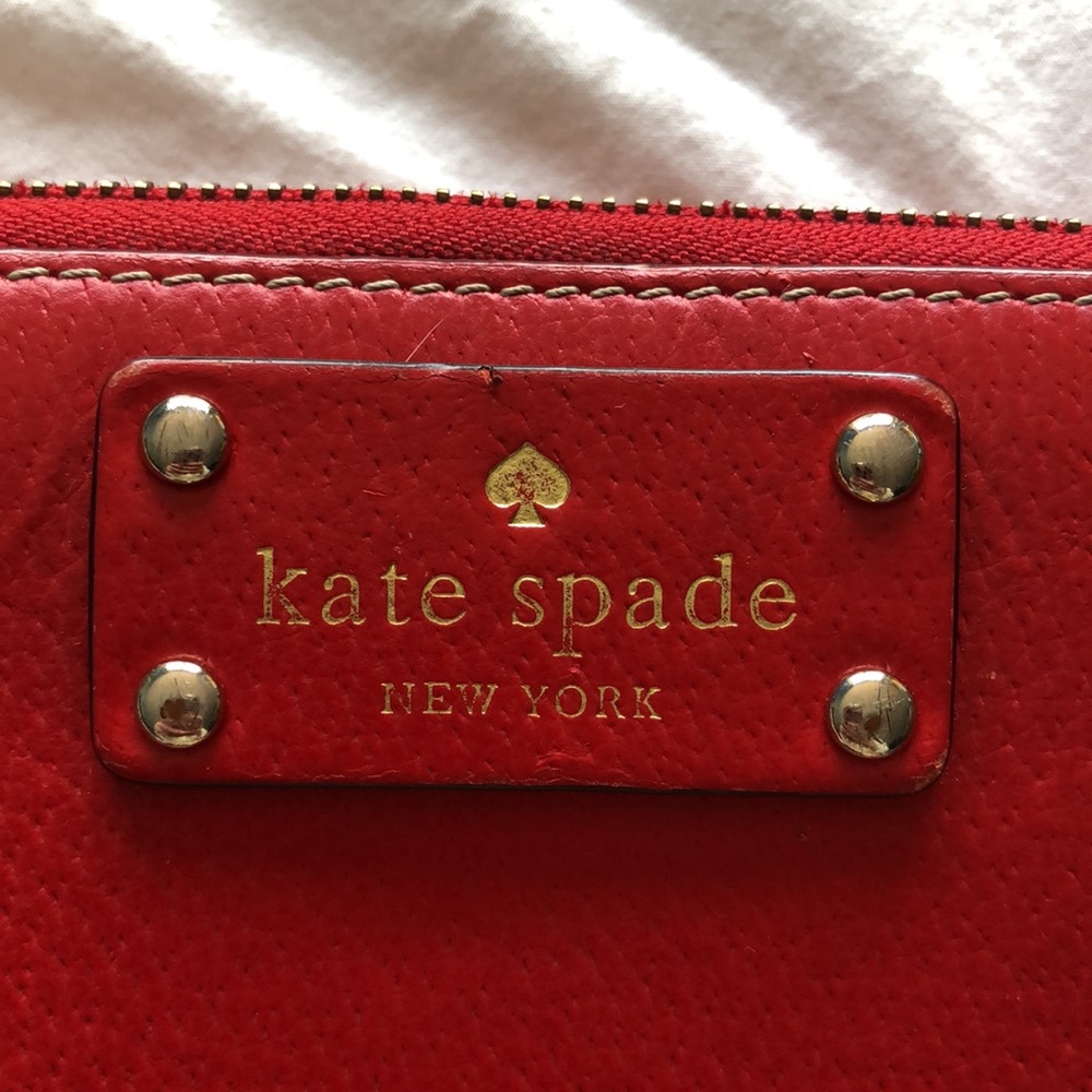 Kate Spade Red Wallet - Picture 9 of 9